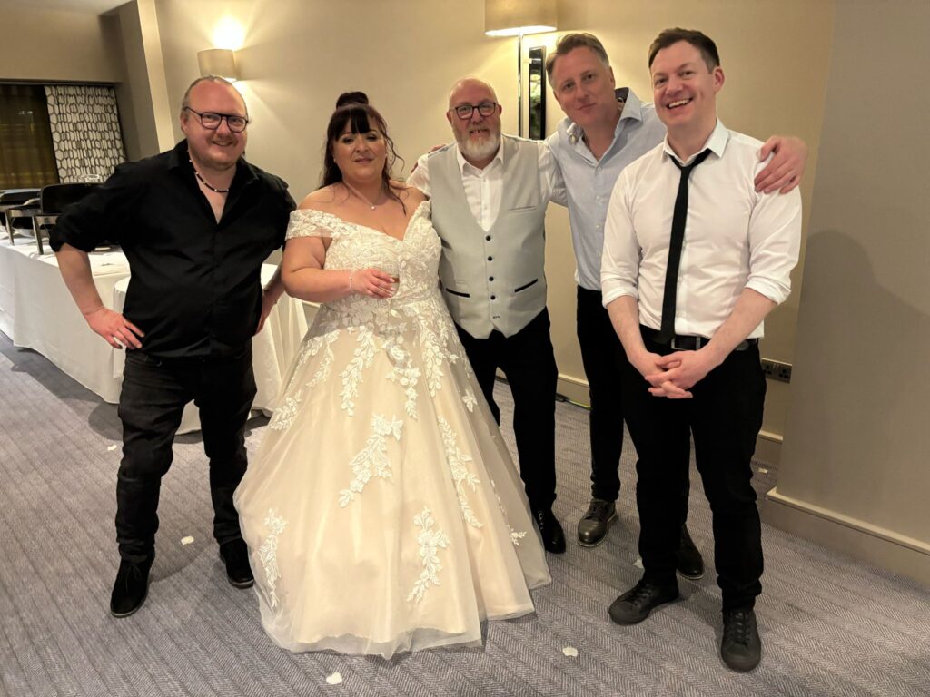 The Keytars Wedding at the Boulevard Hotel, Pleasure Beach