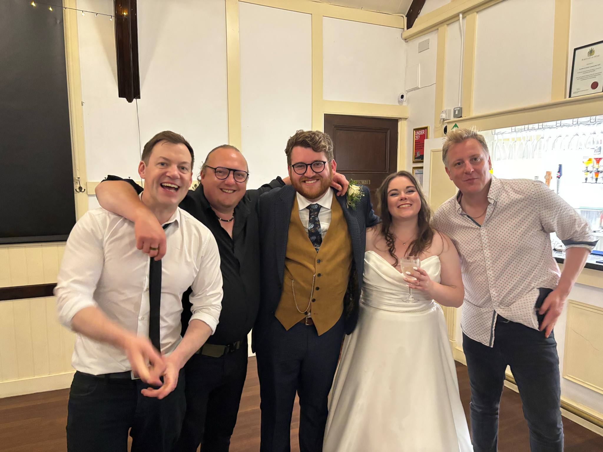 The Keytars Wedding @ Poulton Community Hall
